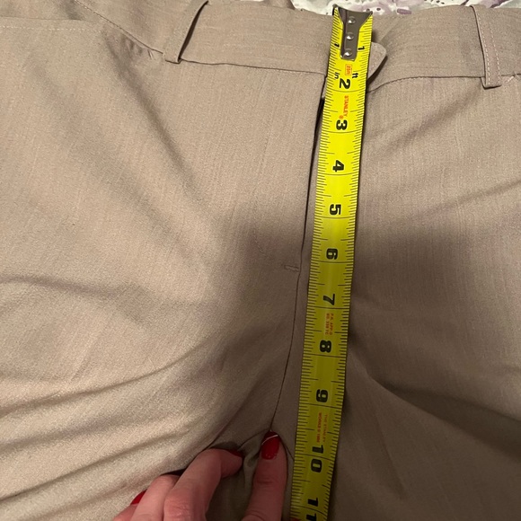Worthington Modern Fit Slacks Size 8T tumbleweed heather NWT - Picture 14 of 14